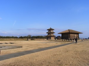 鞠智城。広いです。