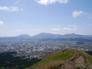 阿蘇大観峰からの眺めです
